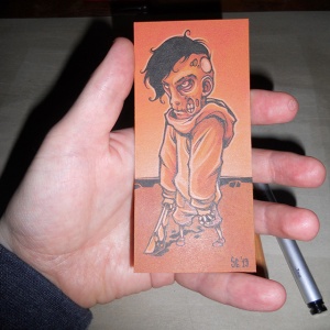 Zombie Boy INK+PENCIL